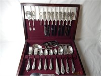 Wallace Rose Point Sterling Silver Flatware Set