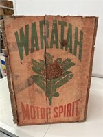 Waratah Motor Spirit Wooden Box