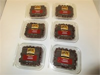 6 Tubs Chocolate Cranberries