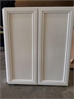 White Kitchen Cabinet - w/ self closing doors