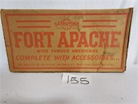 Fort Apache Toy Cardboard Box Louis Marx