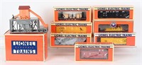 LIONEL TRAIN LOT OF 8 w/ BOXES