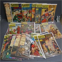 Large Lot of 15c Classics Illustrated Comic Books