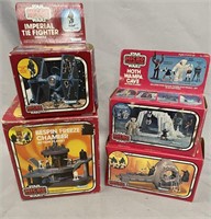 4 Boxed 1982 Star Wars Micro Collection Units