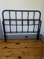 Full Size Black Iron Bed