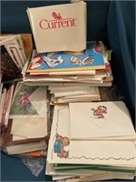 Piles of greeting cards