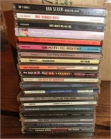20 CDs Boz Skaggs, Tom Petty, Kiss, etc.