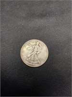 1937 Walking Liberty Half