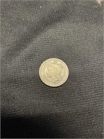 1866 3 Cent Piece ( Nickel)