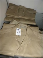 2 Army surplus pants & shirts