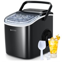 Ecozy Portable Ice Maker, Black