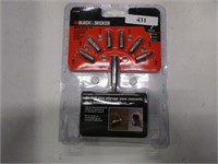 New Black & Decker pocket size screwdriver set