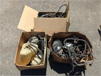 USED WIRE HARNESSES AND HEADLIGHT PARTS