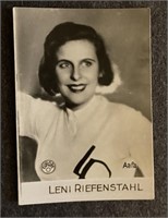 LENI RIEFENSTAHL: Scarce ORAMI Tobacco Card (1931)