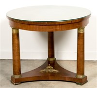 Vintage Neoclassical Cocktail Table