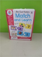 Let's  Count Numbers Match and Learn