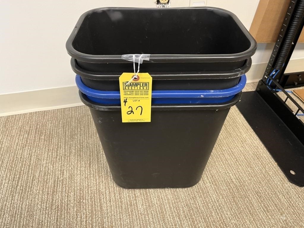 OFFICE TRASH CANS