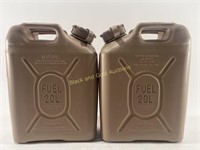 (2) NEW 20L Fuel/Gas Storage Tank