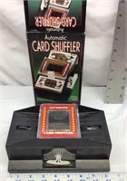 F13) AUTOMATIC CARD SHUFFLER, SHUFFLING YOUR CARDS