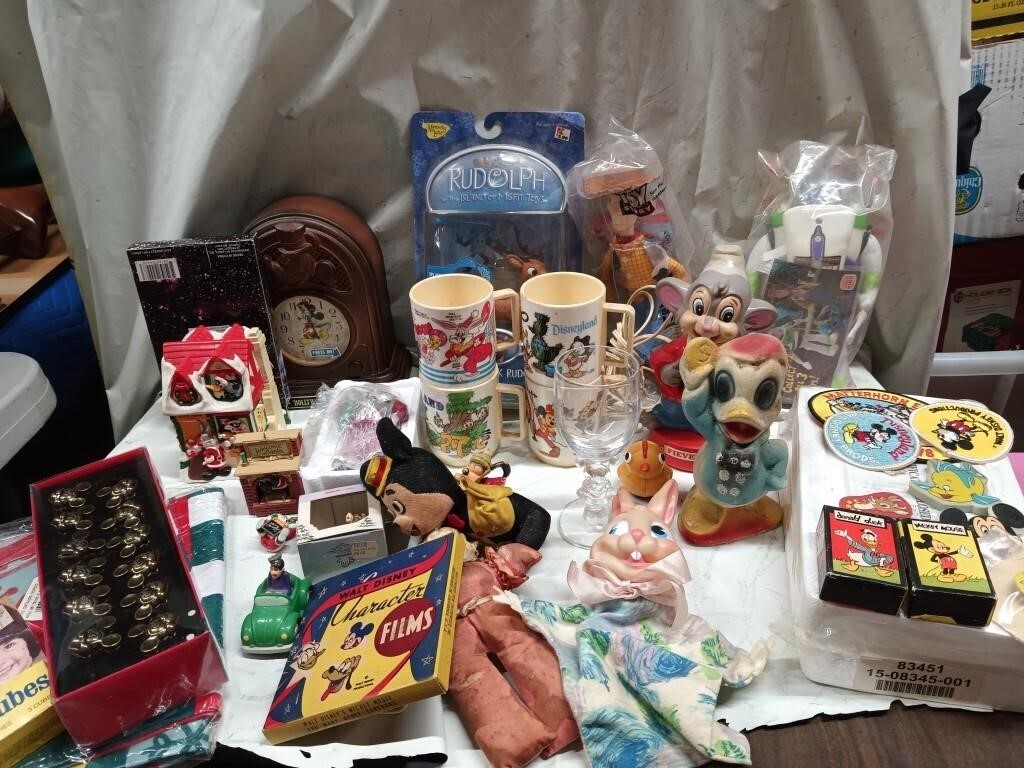 Vintage Disney Toys and more old Mickey mouse