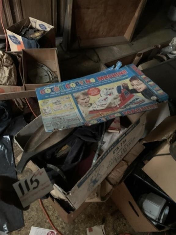 All Contents of Kitchen - Vintage Toys & Antiques