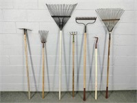 Lot Of 7 Assorted Yard And Garden Tools