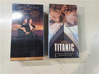 SEALED-Titanic Movie VHS Tape x2