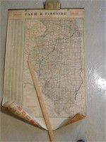 Farm and Fireside map from National Farm