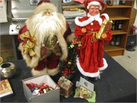 MR. SANTA & MRS. CLAUS & Christmas Decorations