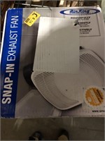 Air King Snap In Exhaust Fan