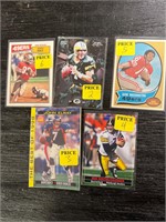 Lot of football cards