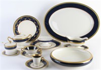 Set of Lenox Cobalt 'Lowell' China, 146 Pieces