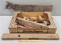 Vintage Carpenters Tools & Lot