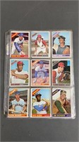 77pc 1966-67 Topps Baseball Cards w/ HOFs