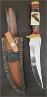 New Custom 12" Bowie Knife. D-2 Hard Steel Blade,