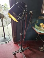 Upcycled MCM Hair Dryer Lamp, rewired, new cord