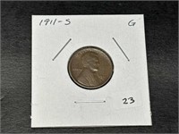 1911-S Lincoln Cent G