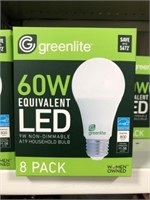 8 PACK 60W LED BULBS