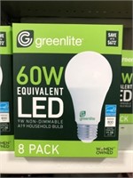 8 PACK 60W LED BULBS