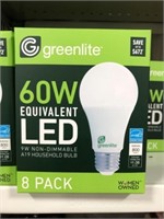 8 PACK 60W LED BULBS