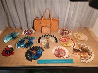 New Handmade Leather Purse and Fan Collection