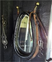 Horse Collar Mirror & Leather Accessories