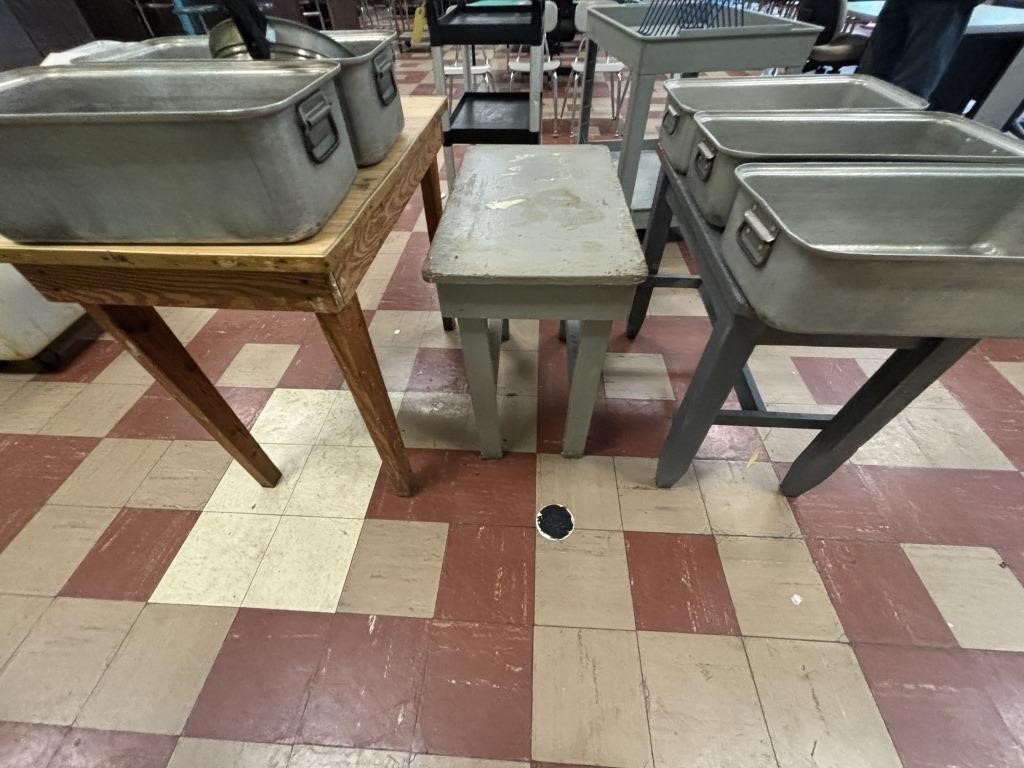 3 Wood Tables