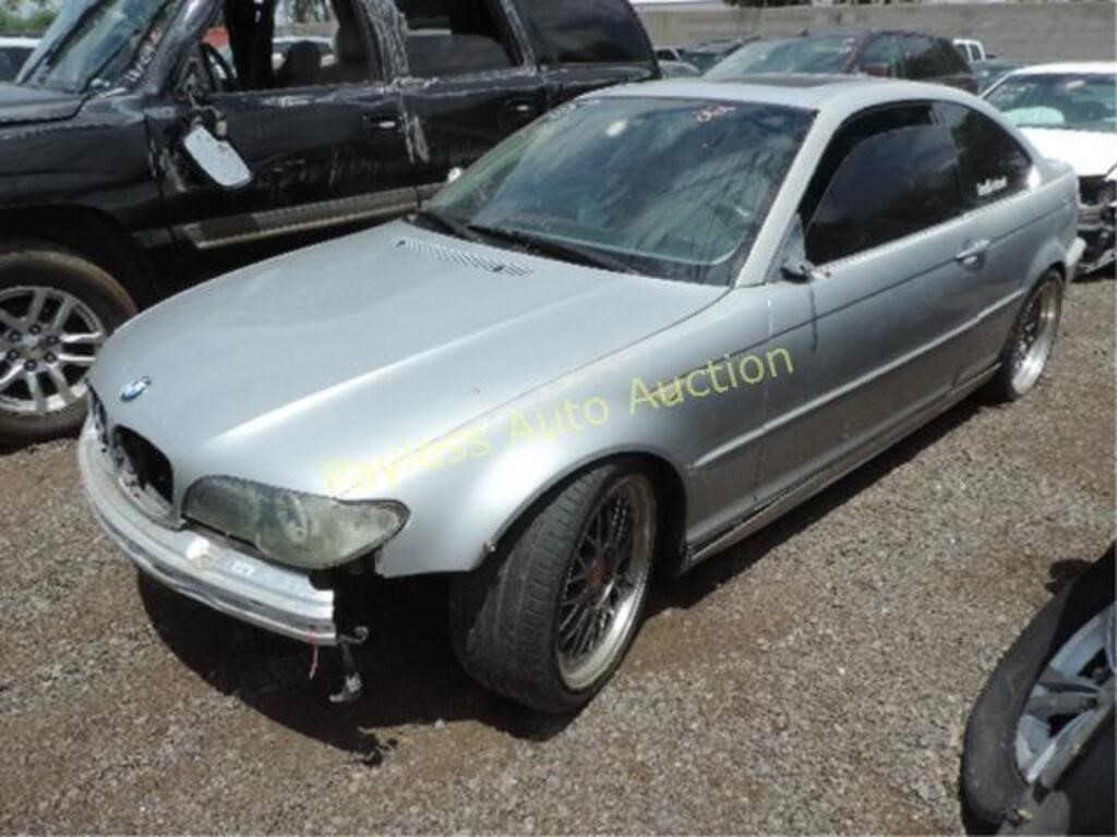 2004 BMW 330i WBABD53474PL12660 Silver