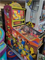 The Simpsons Kooky Carnival coin op arcade game