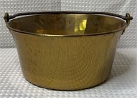 Antique 6qt Pot Brass w/ Copper