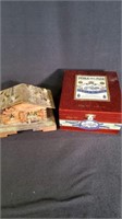 Scandanavian Music Box & Cigar Box