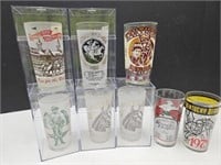 8 Kentucky Derby Glasses 5 In Display Boxes