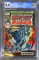 CGC 5.5 Ghost Rider #1 1973 Key Marvel Comic Book
