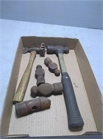 Flat of hammers and hammer heads